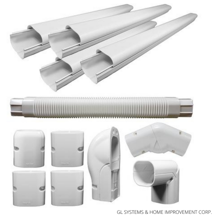 PVC line cover kit